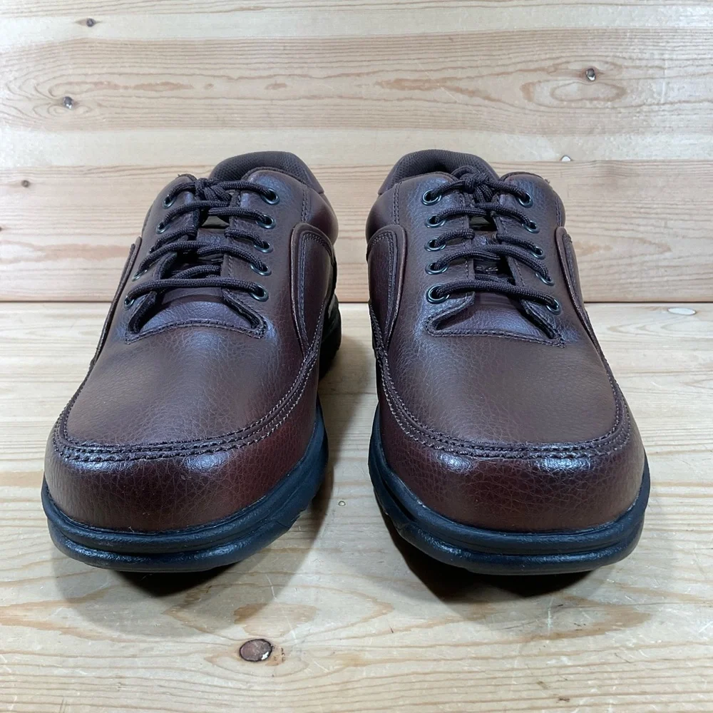 NWOB Rockport Ridgefield Eureka Walking Shoes Men’s 11.5 M Brown Leather K71201